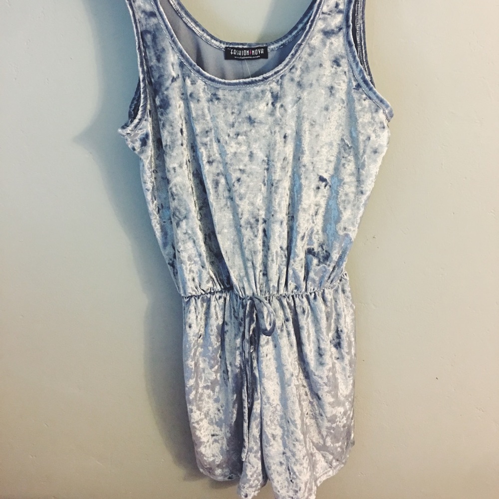 Velvet romper